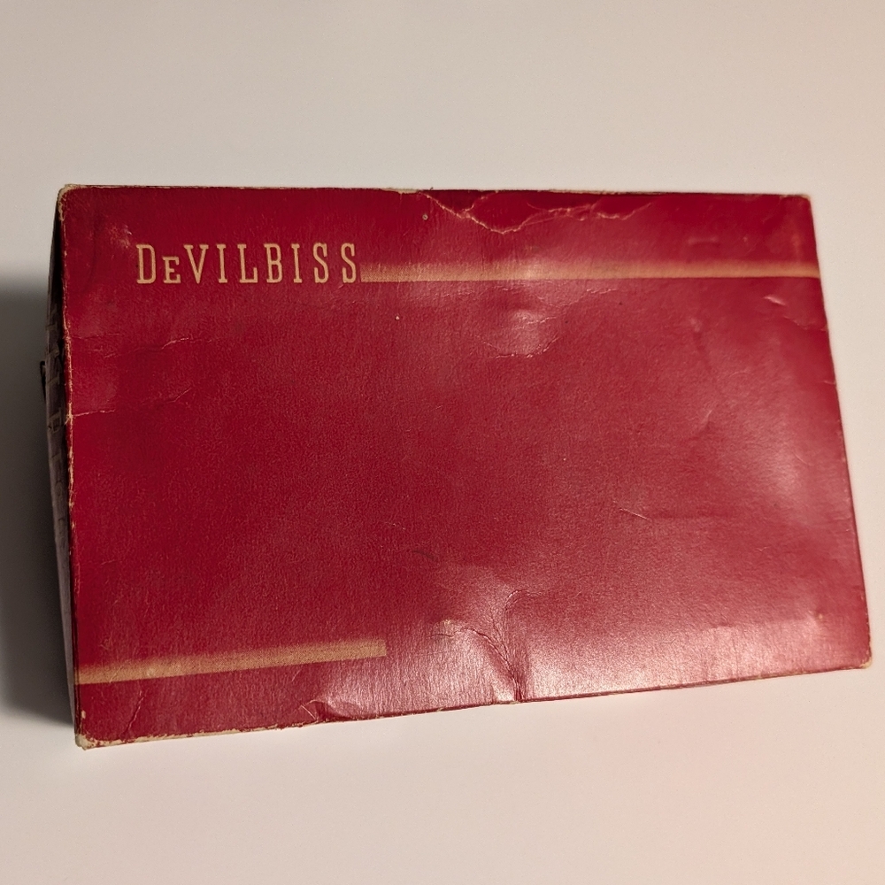 Vintage 1930's DeVilbiss Perfume/Nose and Throat Atomizer No. 114 New Old Stock - Picture 3 of 4